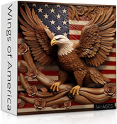 Puzzle ali dell'America puzzle 1000 pezzi